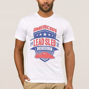 AMERIKANISCHER Reihen-Chevrolet-Führungs-Schlitte T-Shirt
