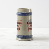 Amerikanischer Rohrleger Bierglas (Mittel)