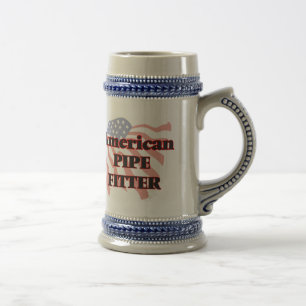 Amerikanischer Rohrleger Bierglas