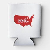 AMERIKANISCHER ROTER STAAT DOSENKÜHLER (Vorderseite)