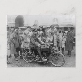 Amerikanischer Rotkreuz-Krankenwagen Postkarte