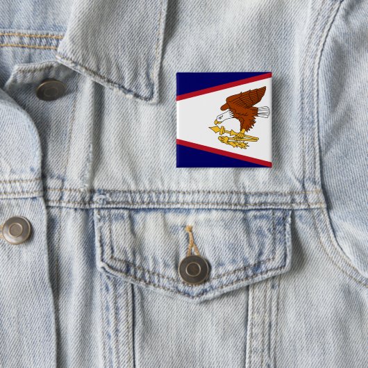 Amerikanischer Samoa Button (Beispiel)
