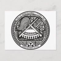 Amerikanischer Samoa-Coat mit Arm AS