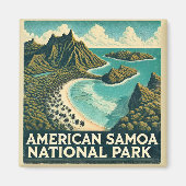 Amerikanischer Samoa-Nationalpark Magnet (Vorne)