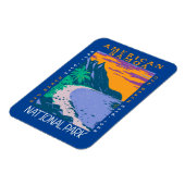 Amerikanischer Samoa-Nationalpark Ofu Strand gestö Magnet (Linke Seite)