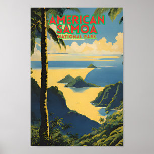 Amerikanischer Samoa-Nationalpark Poster