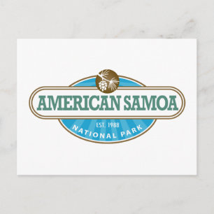 Amerikanischer Samoa-Nationalpark Postkarte