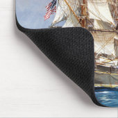 Amerikanischer SchererSovereign der Meere Mousepad (Ecke)