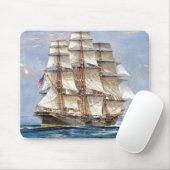 Amerikanischer SchererSovereign der Meere Mousepad (Mit Mouse)