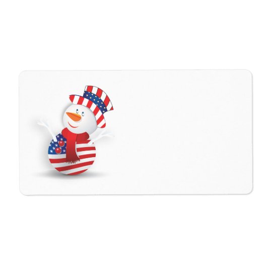 Amerikanischer Schneemann (Vorne)