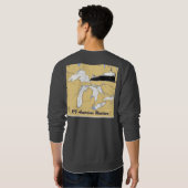 Amerikanischer Seemann M/V, die Great Lakes Sweatshirt (Schwarz voll)