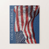 amerikanischer Segen Puzzle (Vertikal)