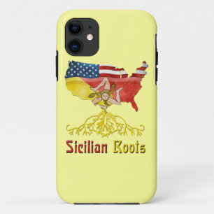 Amerikanischer sizilianischer Wurzeln iPhone Case-Mate iPhone Hülle