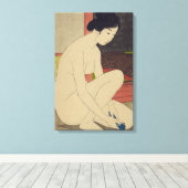 Amerikanischer Soldat auf dem Pferderücken um 1848 Leinwanddruck (Insitu (Holzboden))