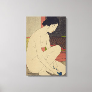 Amerikanischer Soldat auf Pferderuecken circa 1848 Leinwanddruck