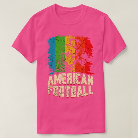 amerikanischer Spieler T-Shirt (Design vorne)