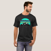 Amerikanischer Staat Vermont, Sonnenmondgebirge Na T-Shirt (Vorne ganz)