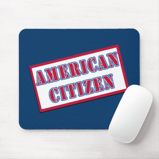 Amerikanischer Staatsbürger Mousepad (Mit Mouse)