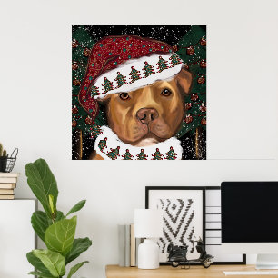 Amerikanischer Staffordshire Terrier  Poster