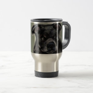 Amerikanischer Staffordshire Terrier Reisebecher
