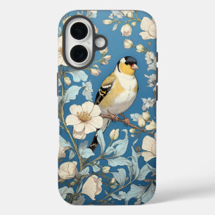 Amerikanischer Stieglitz, inspiriert von William M iPhone 16 Hülle