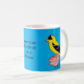 Amerikanischer Stieglitz Kaffeetasse (VorderseiteRechts)