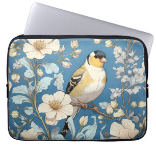 Amerikanischer Stieglitz William Morris Inspiriert Laptopschutzhülle