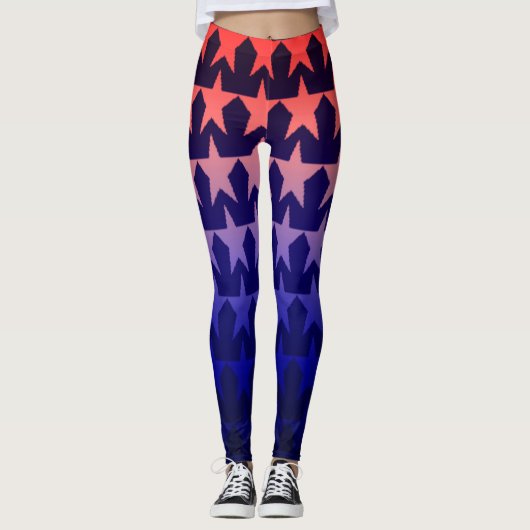 Amerikanischer Stil - ART Leggings (Vorderseite)