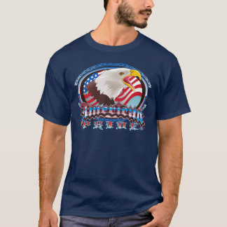 Amerikanischer Stolz-Adler-Shirtentwurf T-Shirt