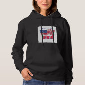 Amerikanischer Stolz Damen Sweatshirt (Vorderseite)