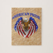 Amerikanischer Stolz Eagle Puzzle (Vertikal)