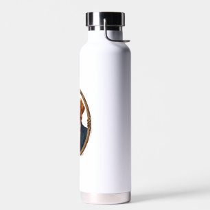 Amerikanischer Stolz Golden Retriever Vintage-Shir Trinkflasche
