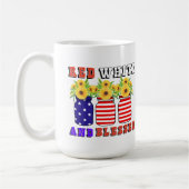 amerikanischer Stolz Kaffeetasse (Links)