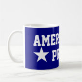 amerikanischer Stolz Kaffeetasse (Links)