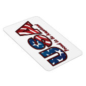 amerikanischer Stolz Magnet (Rechte Seite)