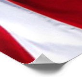 "Amerikanischer Stolz: Majestic Eagle with Patriot Poster (Ecke)