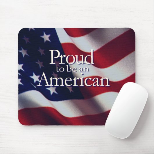 AMERIKANISCHER STOLZ MOUSEPAD (Mit Mouse)