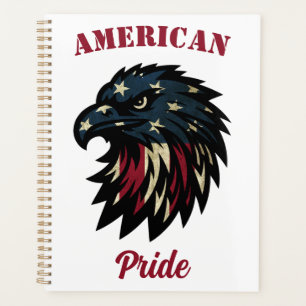 Amerikanischer Stolz, Patriotischer Weißer Adler Planer