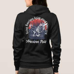 Amerikanischer Stolzadler Hoodie