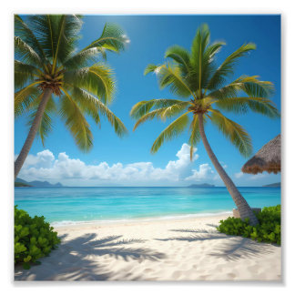 Amerikanischer Strand Fotodruck