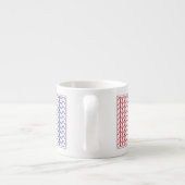 AMERIKANISCHER STRICK Espresso Cup Espressotasse (Rückseite)