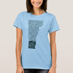 Amerikanischer T - Shirt der langen Frauen VT