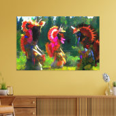 amerikanischer Tanz Leinwanddruck (Insitu (Wohnzimmer))