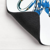 Amerikanischer Tiger Mousepad (Ecke)