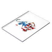 Amerikanischer Tiger Notizblock (Linke Seite)