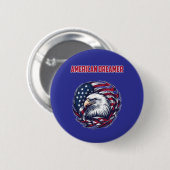 Amerikanischer Träumer Patriotischer USA Hoffnung Button (Vorne & Hinten)