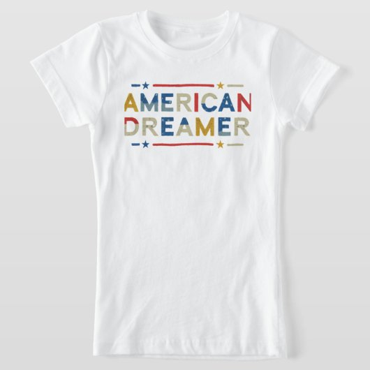 amerikanischer Träumer T-Shirt (Ablage )