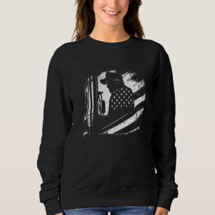 amerikanischer Trucker Big Rigs Diesel LKW Fahrer  Sweatshirt
