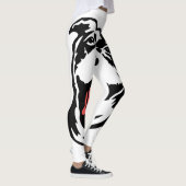 Amerikanischer Tyrann/pitbull Leggings (Rechts)