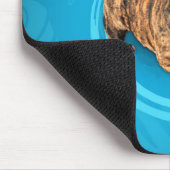 Amerikanischer Tyrann-Welpe Mousepad (Ecke)